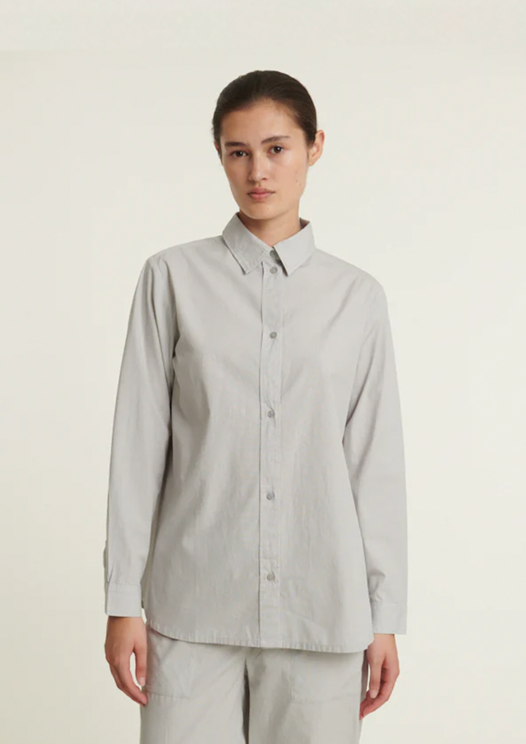 Basic Apparel Silje LS Shirt Shirts 436 High rise